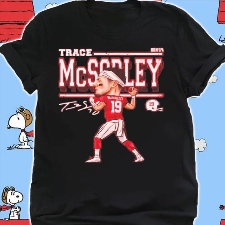 Trace McSorley Arizona Cartoon Signature Shirt t-shirt