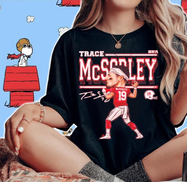 Trace McSorley Arizona Cartoon Signature Shirt t-shirt