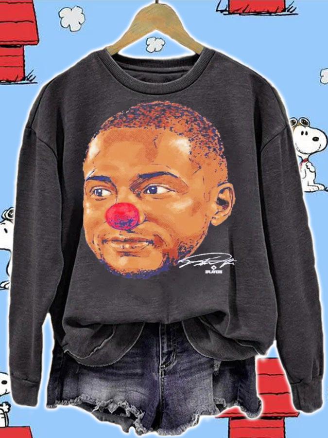Victor Robles Washington Clown Baseball Signature Shirt t-shirt sweatshirt