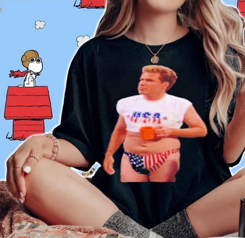 Will Ferrell 4th Of July Shirt t-shirt