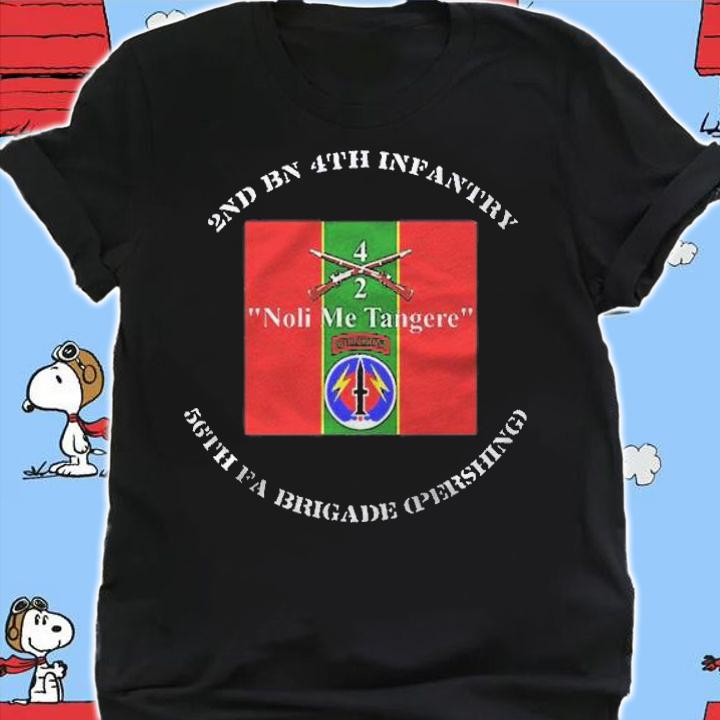 2Nd Battalion 4Th Infantry 56Th Fa Brigade Pocket V3 Print Shirt t-shirt