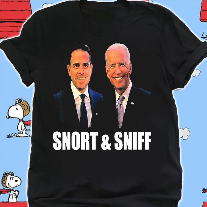 4th July Snort & Sniff Funny Biden T-Shirt t-shirt shirt