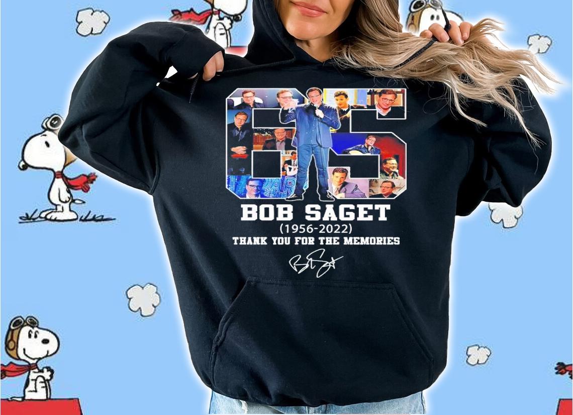 65 Bob Saget 1956-2022 signature thank you for the memories shirt t-shirt