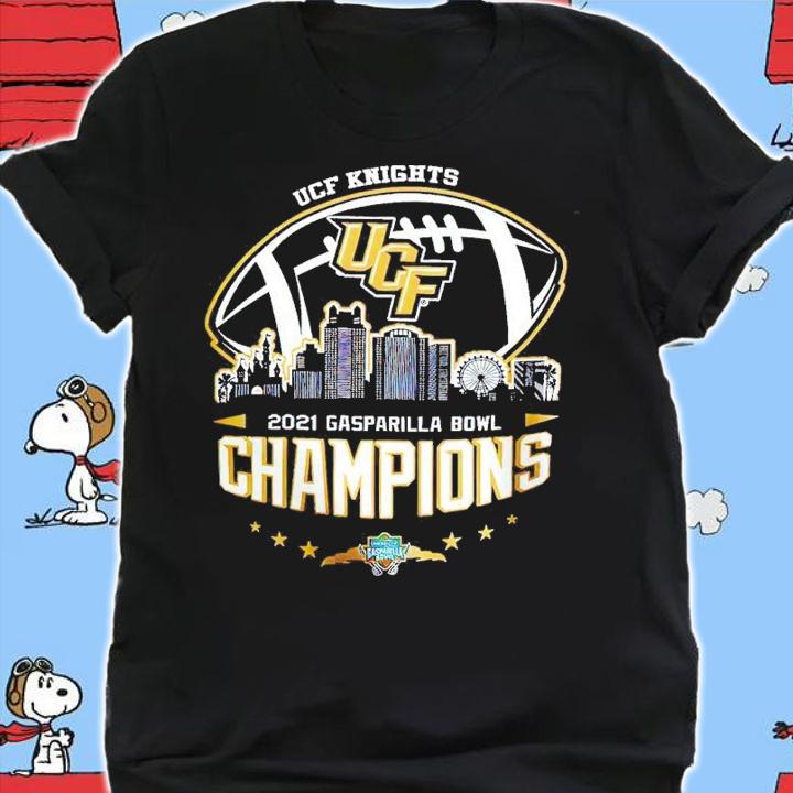 2021 Gasparilla Bowl Champions NCAA Graphic UCF Knights shirt t-shirt