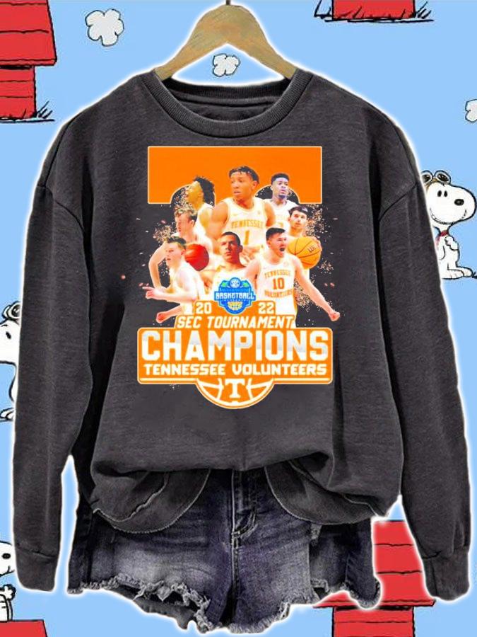 2022 Sec Tournament Champions Tennessee Volunteers shirt t-shirt