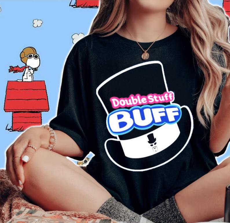 AEW Pro Wrestling Double Stuff Buff Shirt t-shirt woman shirt