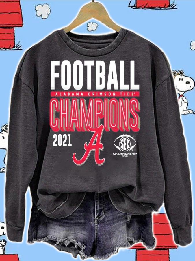 Alabama Crimson Tide 2021 SEC Football Conference Champions Locker Room t-shirt sweatshirt
