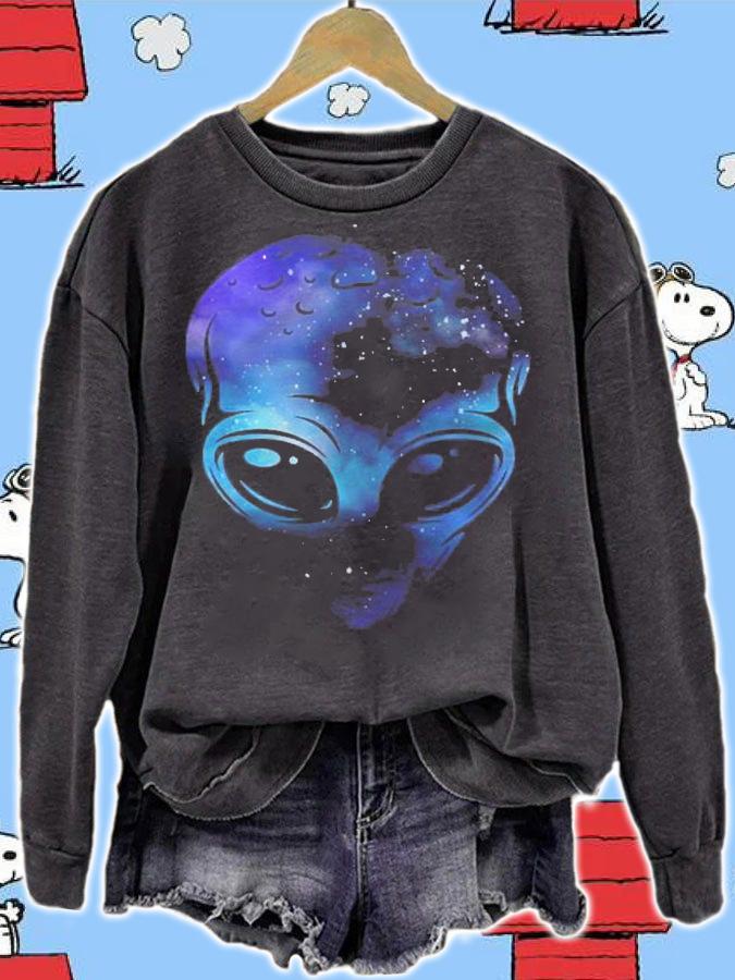 Alien Extraterrestrial Galaxy Gift Alien Pullover Shirt t-shirt