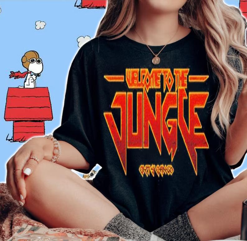All Merchandise Welcome To The Jungle Shirt t-shirt woman shirt