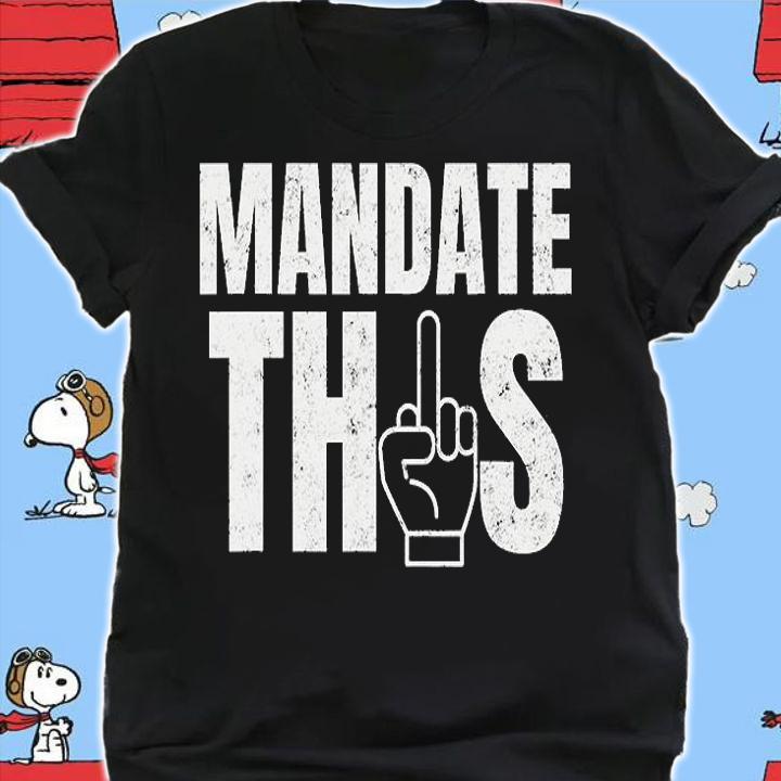 Anti Mandate Anti Forced Vaccination Anti Biden Anti Vax Vintage T-Shirt t-shirt