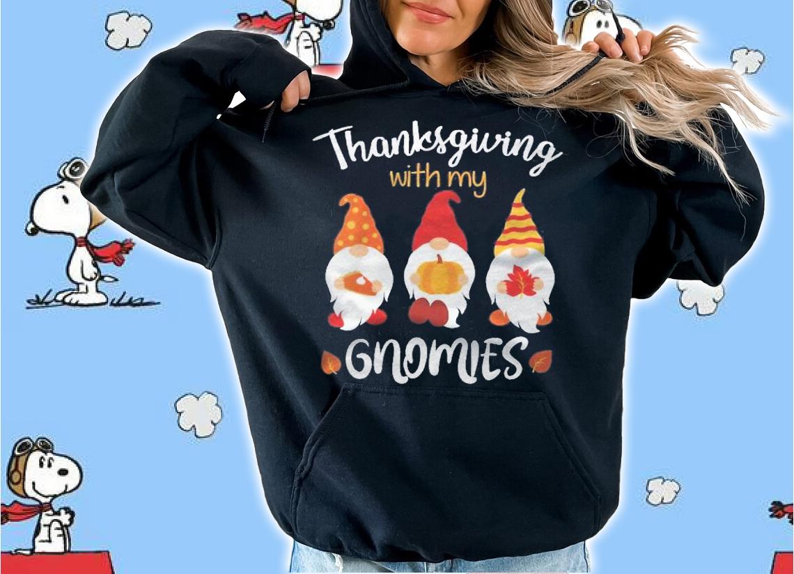 Autumn Gnome Gift Men Women Kids Thanksgiving Fall Gnome Shirt t-shirt