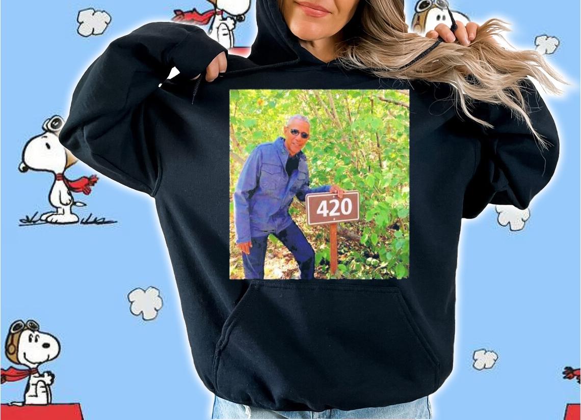 Barack Obama 420 Funny Shirt t-shirt