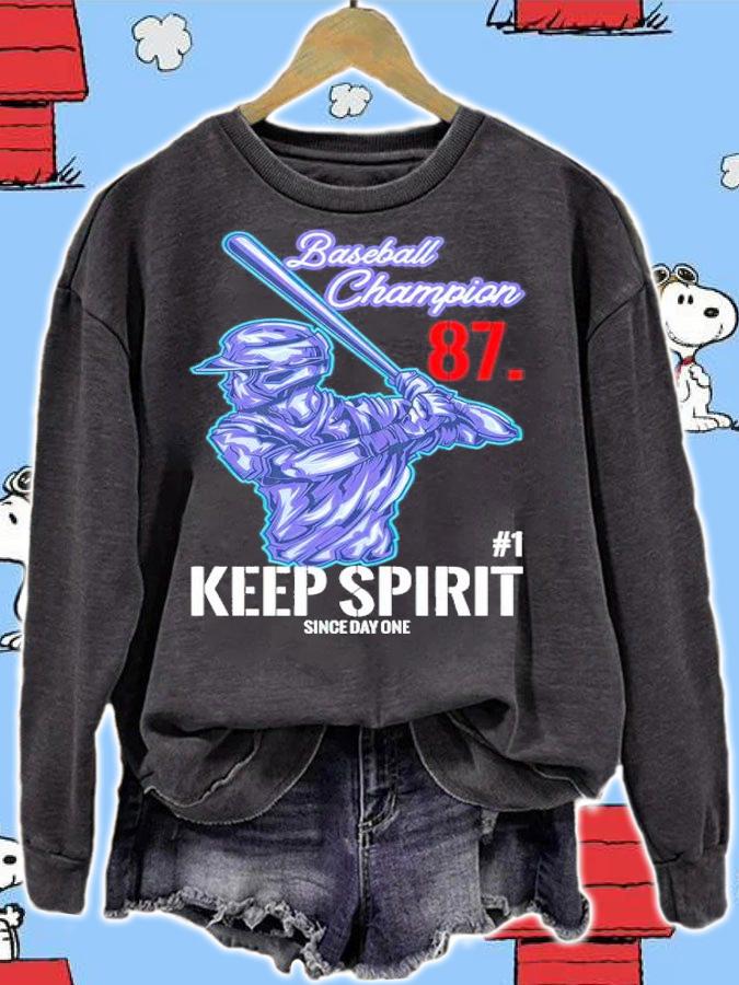 Baseball Champion Keep Spirit Since Day One Shirt t-shirt