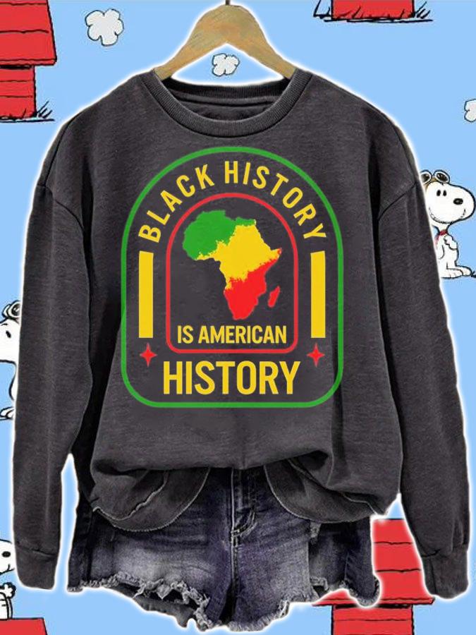 Black History Ia American History Black History T-Shirt t-shirt sweatshirt