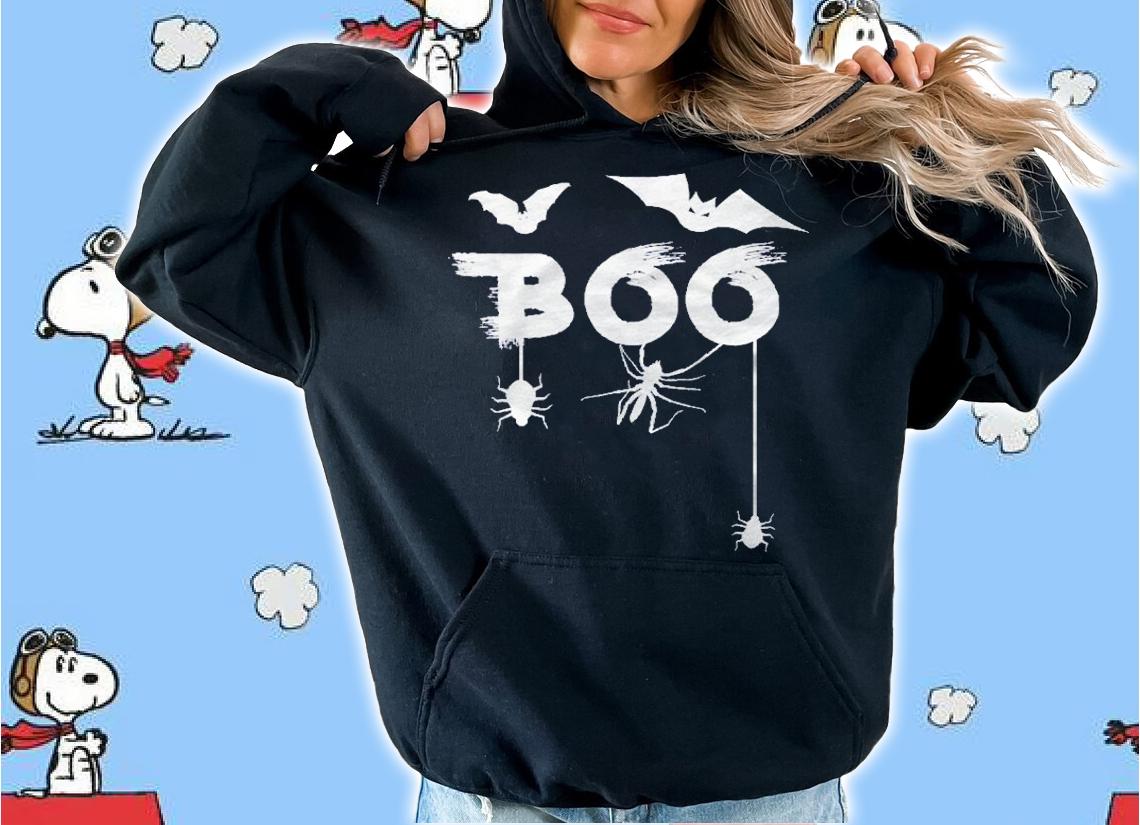 Boo Halloween  Boo Bats Spices Spooky shirt t-shirt hoodie