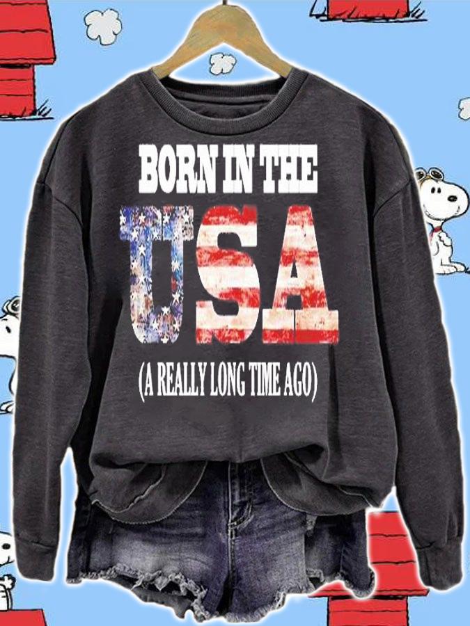 Born In The Usa A Long Long Time Ago T-Shirt t-shirt