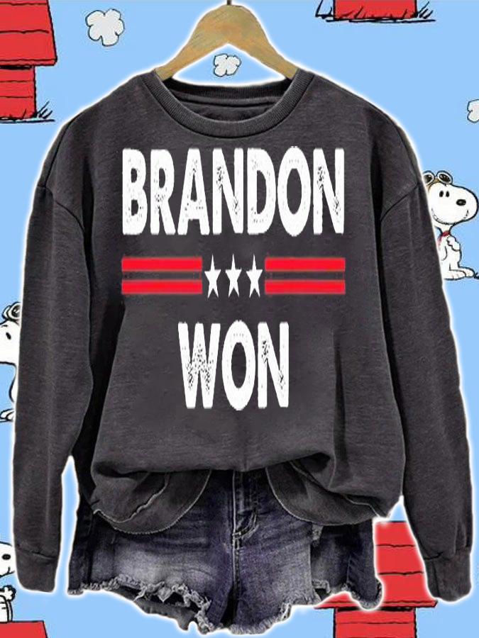 Brandon Won ,Thank You Brandon, USA Flag Tee T-Shirt t-shirt