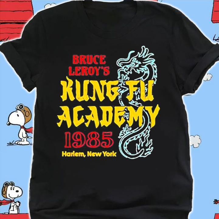 Bruce Leroys Kung Fu Academy T-Shirt t-shirt