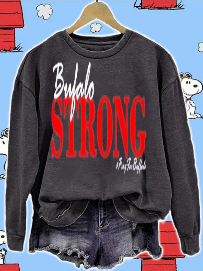 Buffalo Strong Pray For Buffalo Support Buffalo Shirt t-shirt