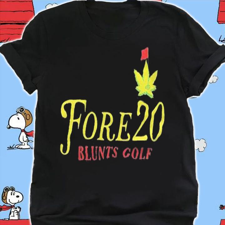 Blunts and Blondes fore20 Blunts Golf T-shirt t-shirt
