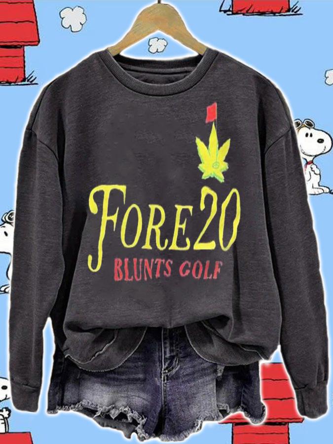 Blunts and Blondes fore20 Blunts Golf T-shirt t-shirt