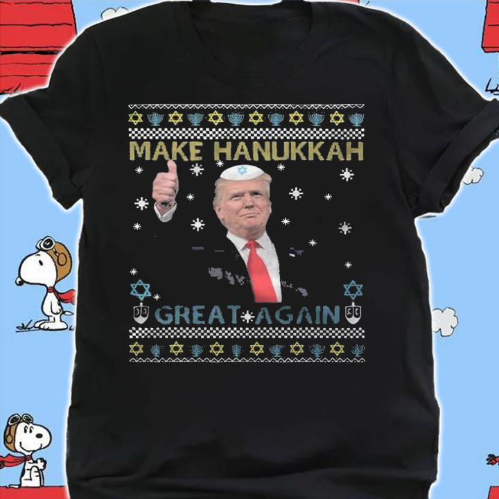 Make Hanukkah Great Again Trump T-Shirt t-shirt shirt