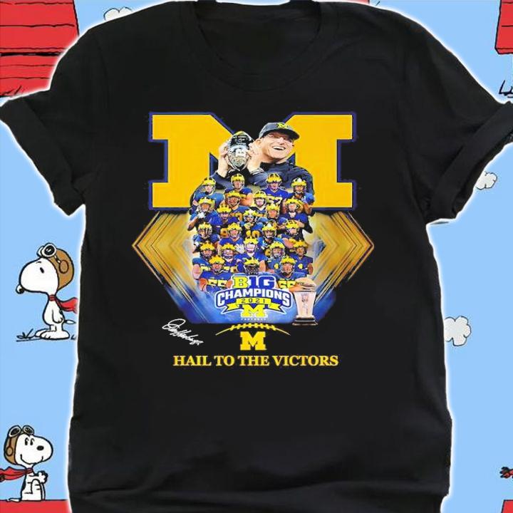 Michigan Big Champions 2021 Hail To The Victors Shirt t-shirt shirt