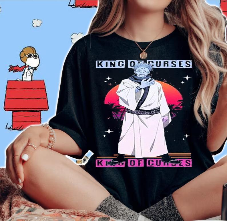Retro King of Curse T-shirt t-shirt