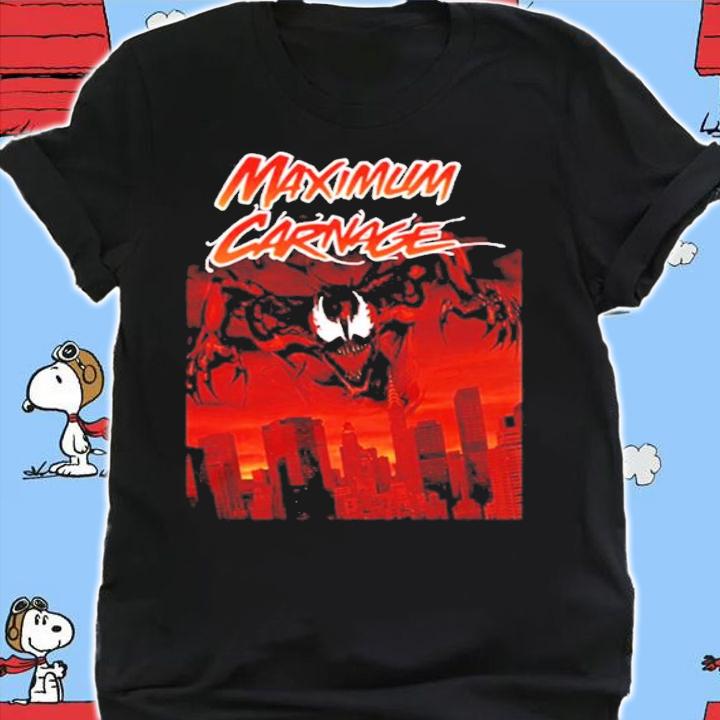 Spider-Man Venom Maximum Carnage shirt t-shirt