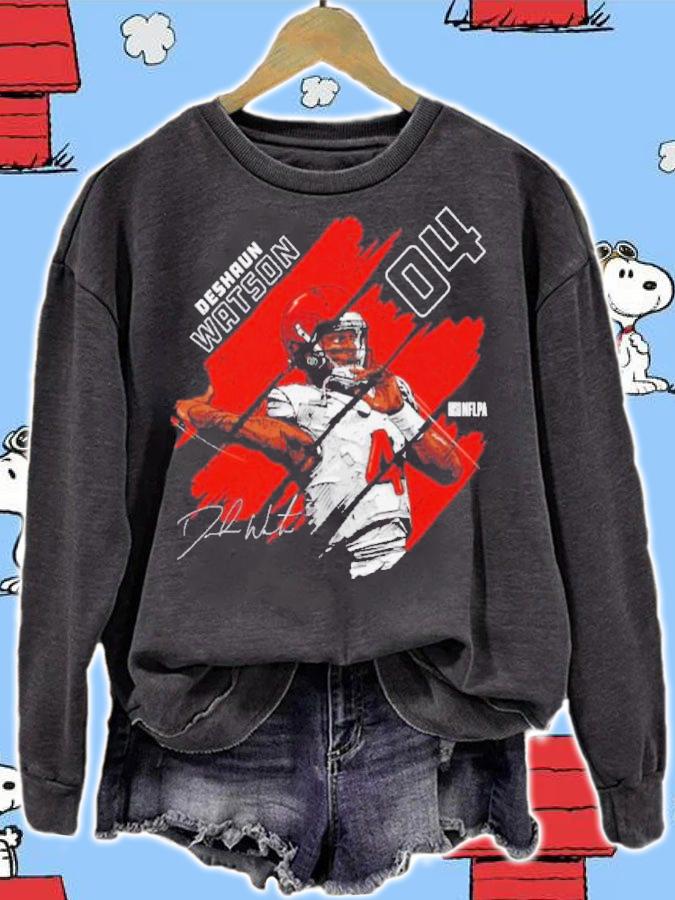 Deshaun Watson Cleveland Stripes Football Signatures Shirt t-shirt