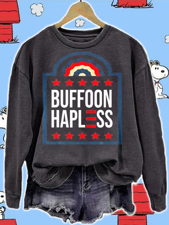 Funny Meme Sarcastic President Buffoon Hapless Pro T-Shirt t-shirt