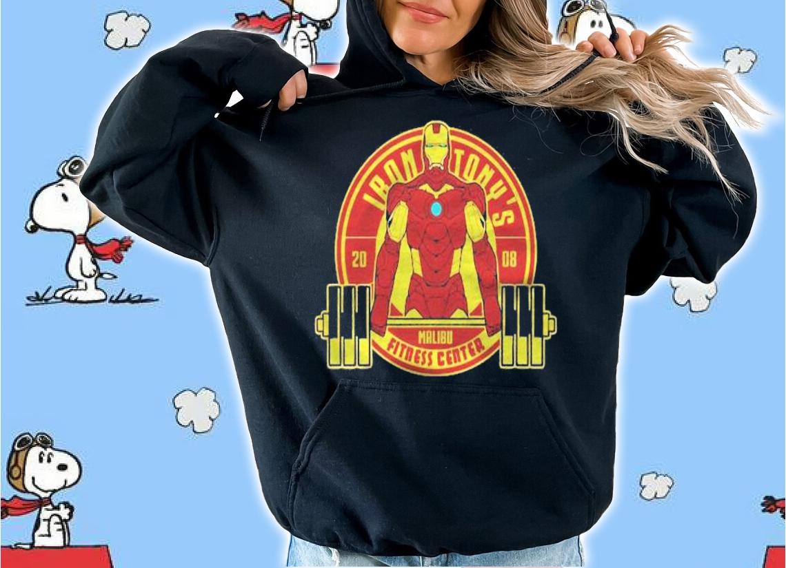 Iron Tonys Fitness Center Gift Shirt t-shirt hoodie