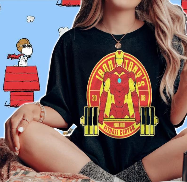 Iron Tonys Fitness Center Gift Shirt t-shirt woman shirt