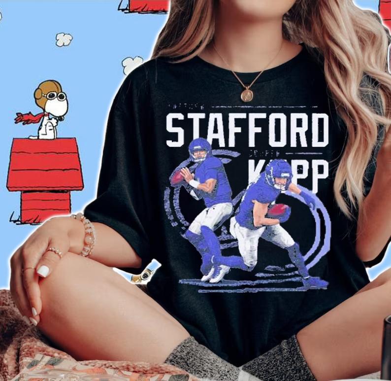 Matthew Stafford And Cooper Kupp Los Angeles R Duo Football Shirt t-shirt woman shirt