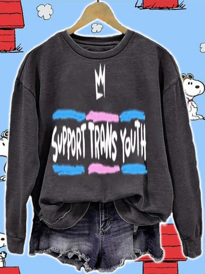 Miles Mckenna Support Trans Youth Shirt t-shirt sweatshirt