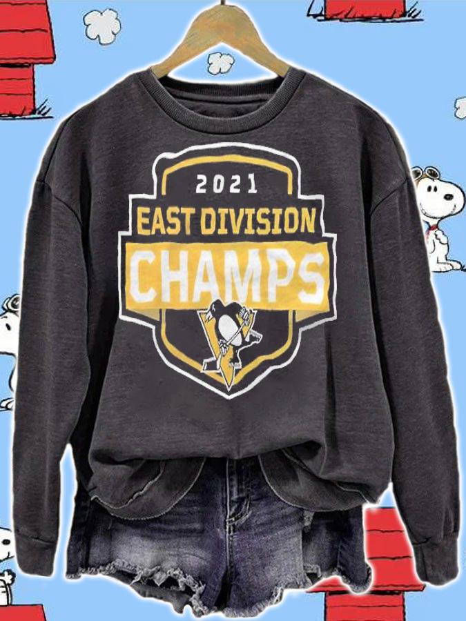 Pittsburgh Penguins 2021 East Division Champions Coming At You Shirt t-shirt sweatshirt