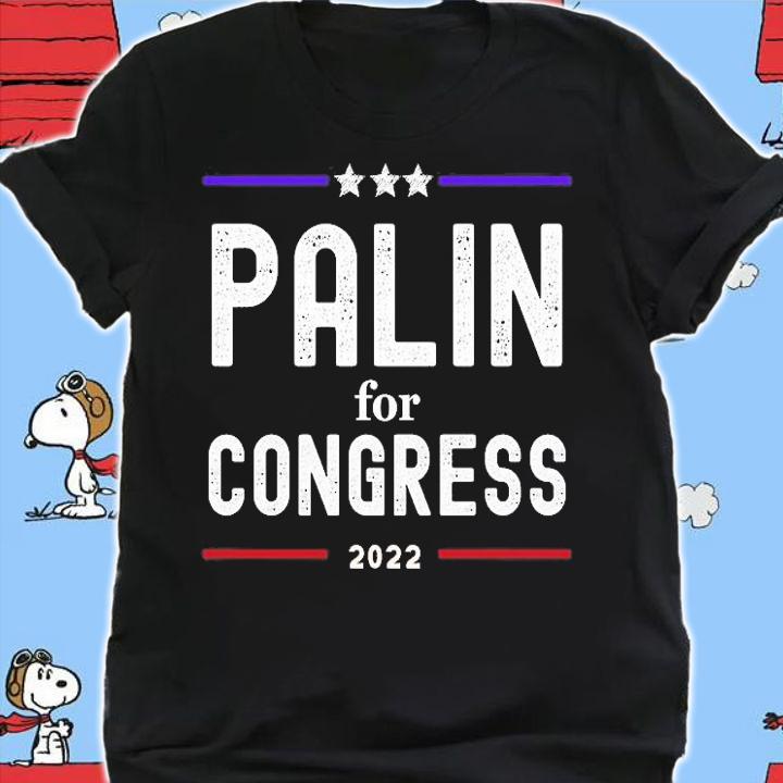 Sarah Palin For Congress T-Shirt t-shirt