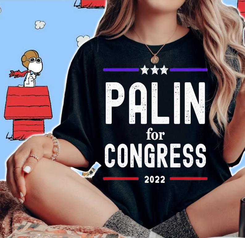 Sarah Palin For Congress T-Shirt t-shirt