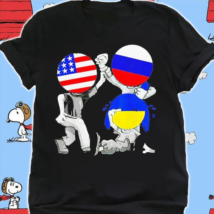 Ukraine Needs Help Usa Russia Stand With Ukraine T-Shirt t-shirt