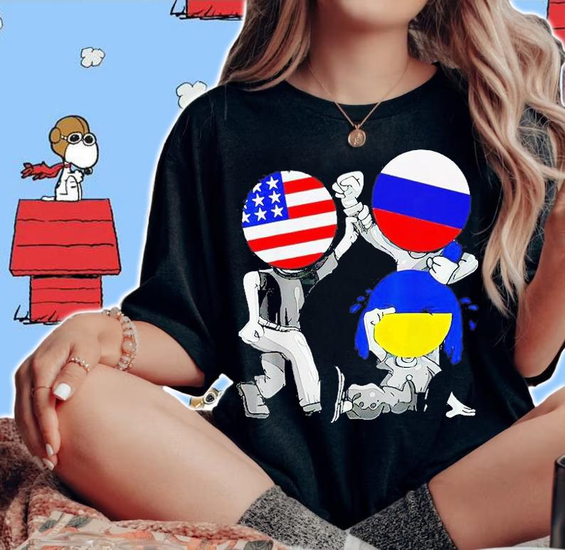 Ukraine Needs Help Usa Russia Stand With Ukraine T-Shirt t-shirt