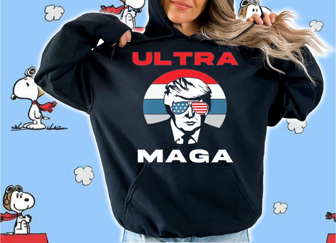 Ultra MAGA Funny Trump Sunglasses T-Shirt t-shirt hoodie