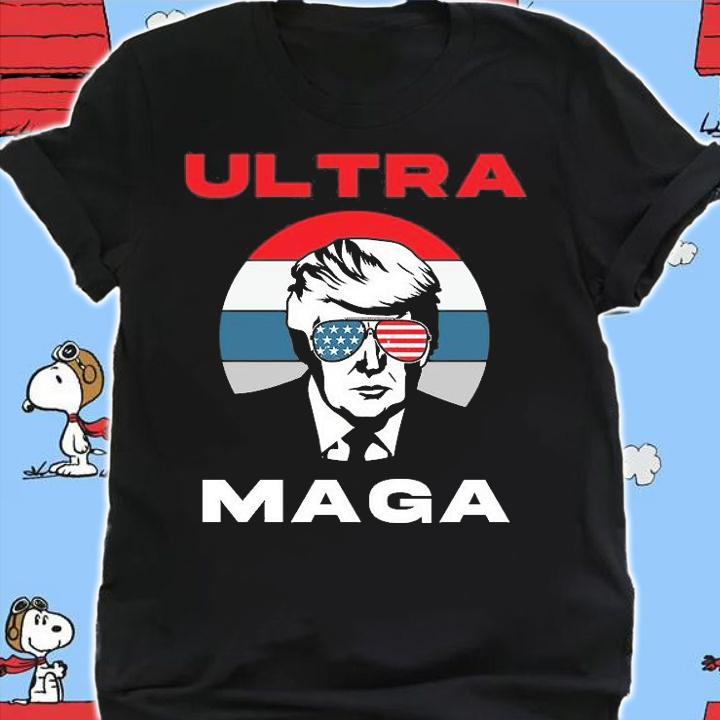 Ultra MAGA Funny Trump Sunglasses T-Shirt t-shirt shirt