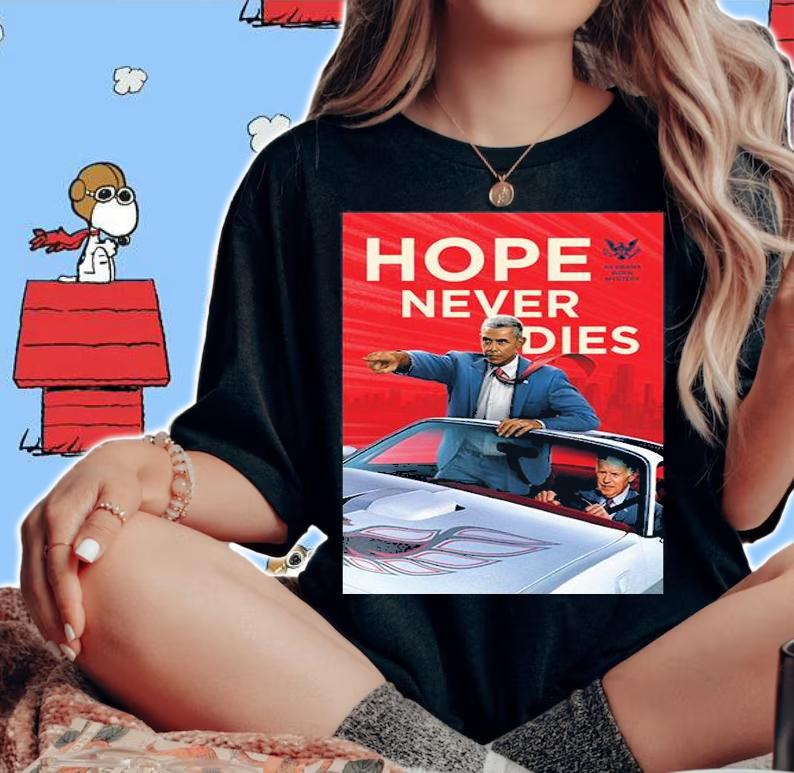 Hope Never Dies Obama Biden T-Shirt t-shirt