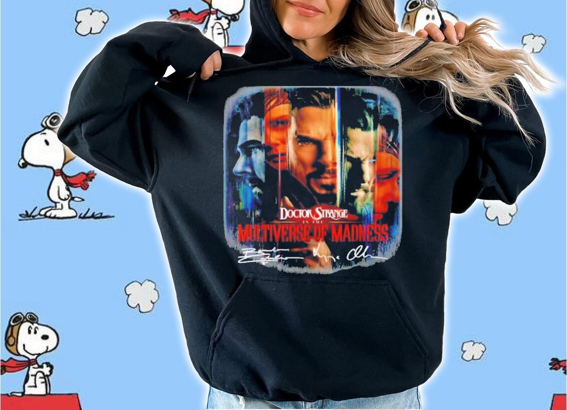 Marvel Doctor Strange In The Multiverse Of Madness Signatures Shirt t-shirt hoodie