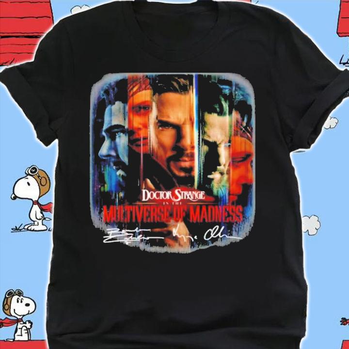 Marvel Doctor Strange In The Multiverse Of Madness Signatures Shirt t-shirt shirt