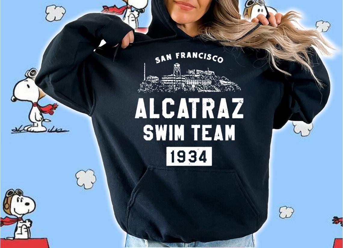 San Francisco Alcatraz Swim Team T-Shirt t-shirt hoodie