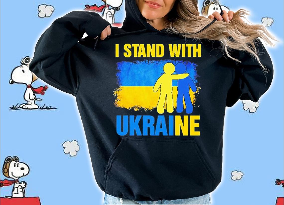 Support Ukraine I Stand With T-Shirt t-shirt hoodie