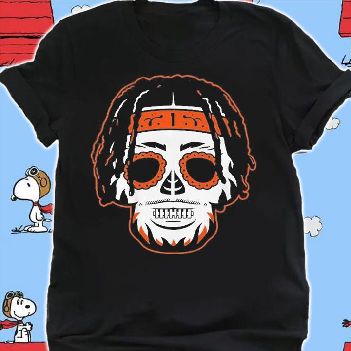 Ja'marr Chase Sugar Skull T-Shirt t-shirt shirt