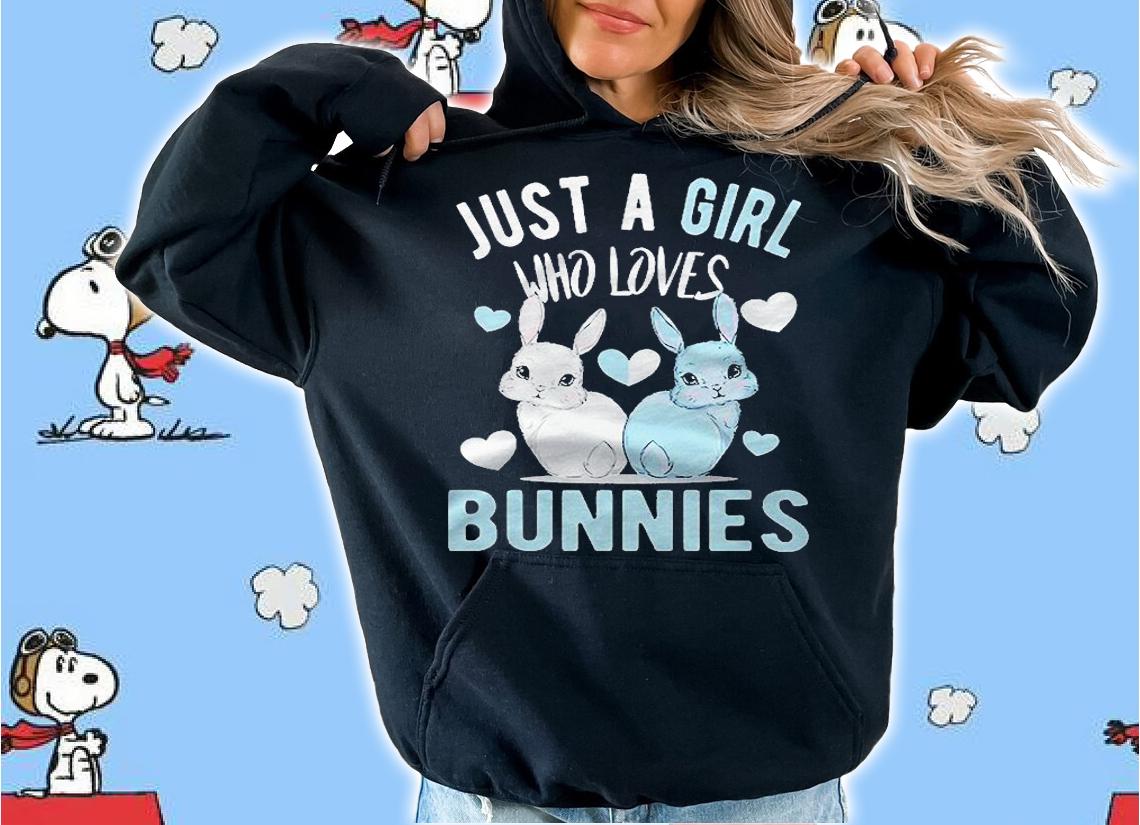 Just A Girl Who Loves Bunnies Bunny Mom Pullover Shirt t-shirt