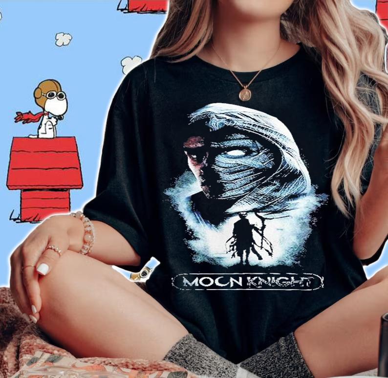 Moon Knight 2022 Steven Grant Superhero Marc Spector Marvel T-Shirt t-shirt